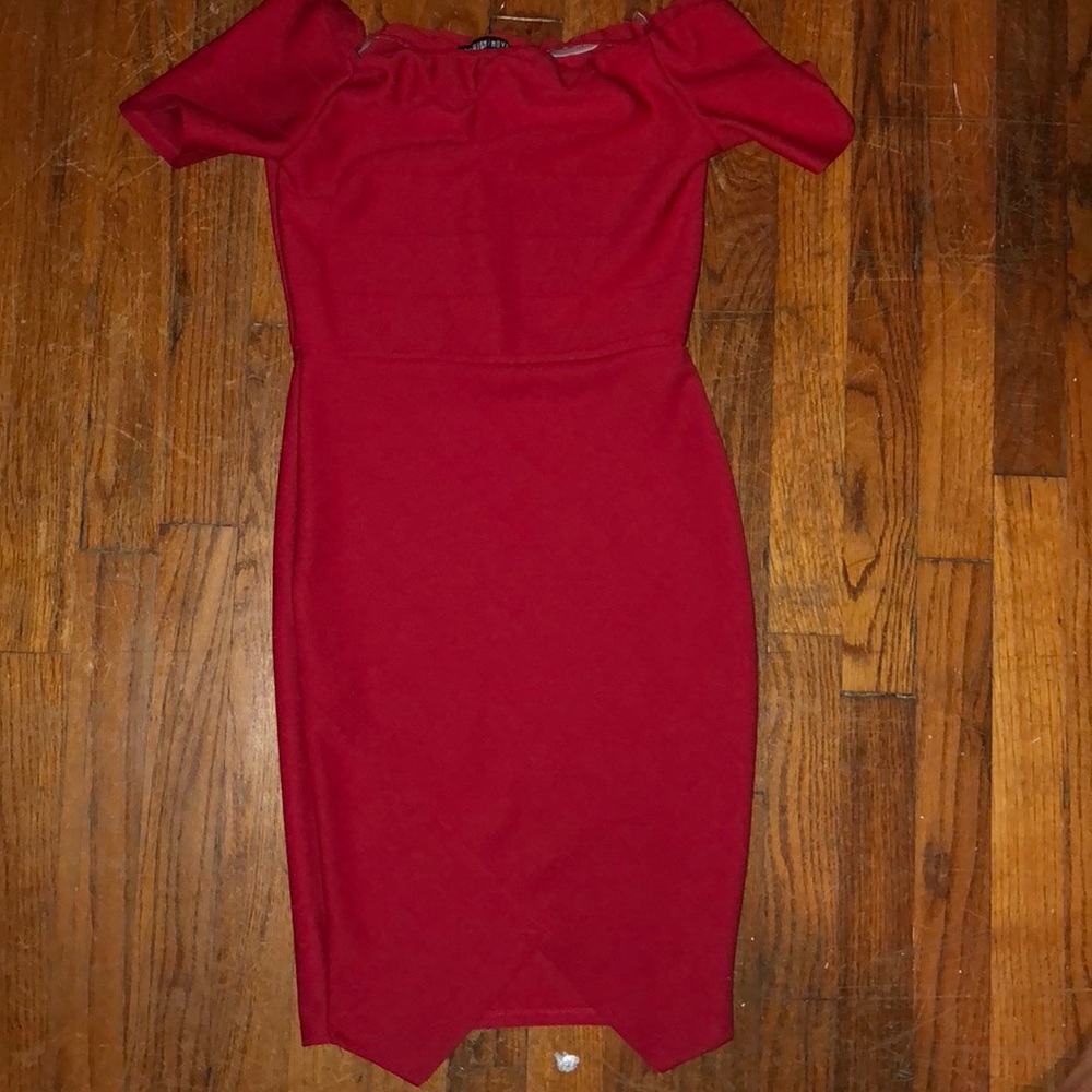 Red cocktail dress!